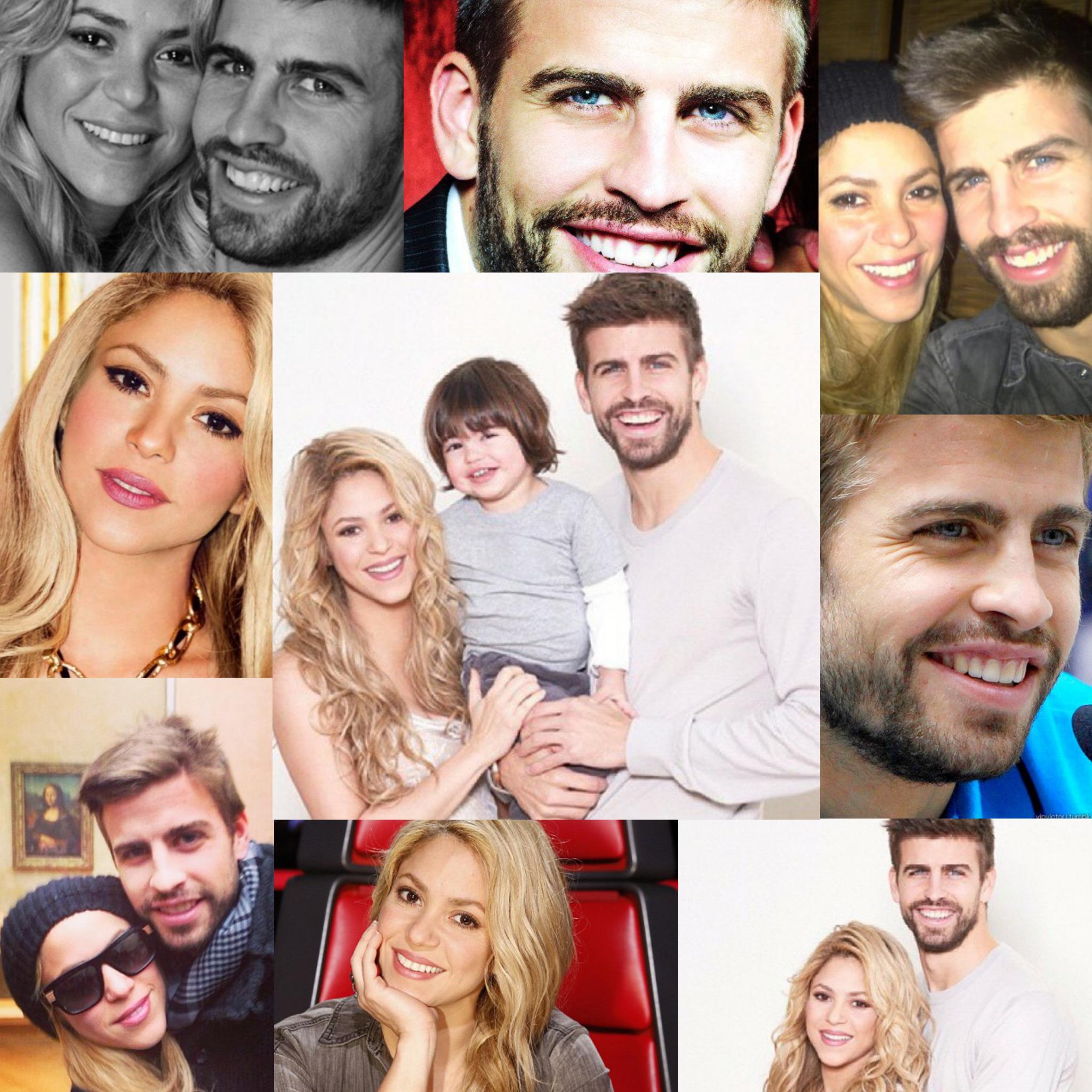 Shakira and Gerard *-* happy birthday to the best couple in the world *-* love ya both *0* 