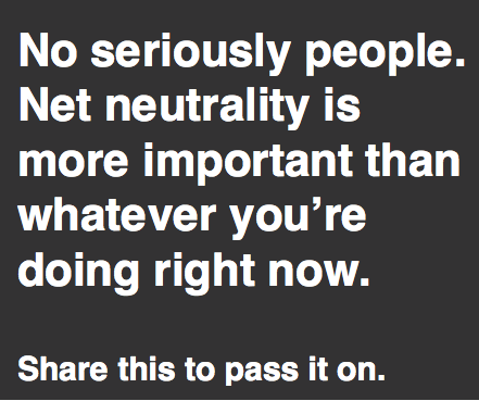 23 days left until the <a href="/FCC/">FCC</a> votes on #NetNeutrality. Join the #InternetCountdown &amp; retweet! battleforthenet.com/countdown/?org…