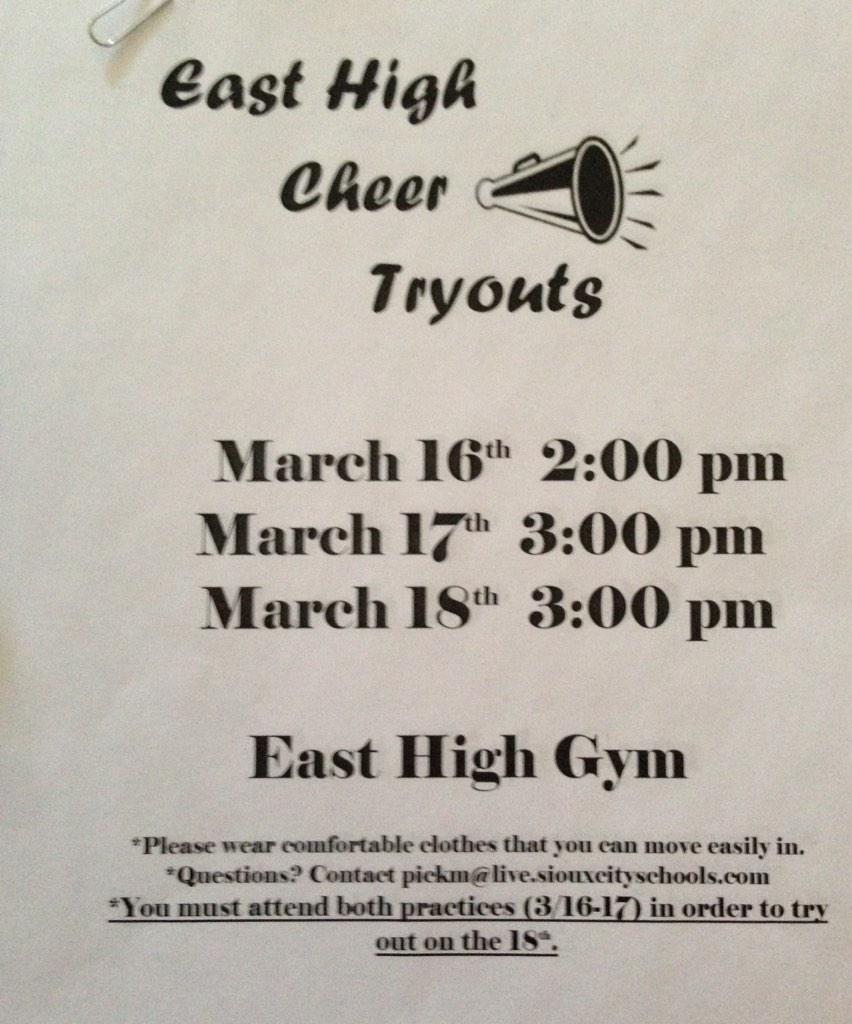 EastHigh Cheer tweet media