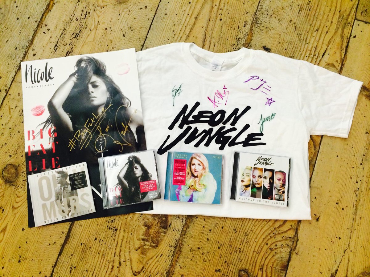 RCALabelGroupUK's tweet photo. RT + follow to win signed &amp; kissed 💋 @NicoleScherzy poster, signed
@NeonJungleMusic T &amp; CDs! http://t.co/AoG40wHQDF http://t.co/Ba28p3yRcp