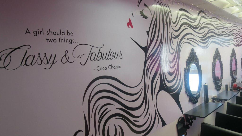 vinylmurals's tweet image. This is another type of work we do, a hair salon in Dublin #Dublin