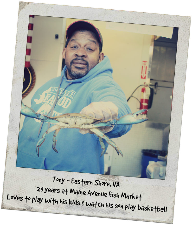 FishMarketDC's tweet photo. Get to know a Fish Market worker. This week: Tony. http://t.co/fowektNZeJ http://t.co/begnt07V7v