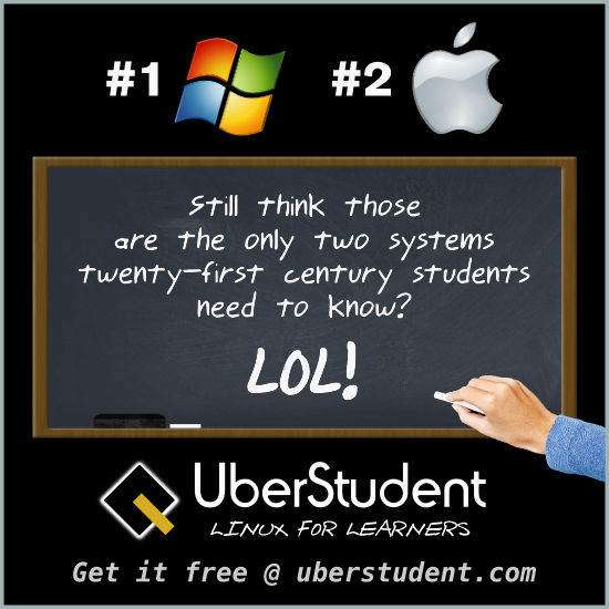 My_Truth_Today's tweet image. Give it a try or have it on a flash .. I love 4.1 :) #writing #education 

#Linux @UberStudent_OS