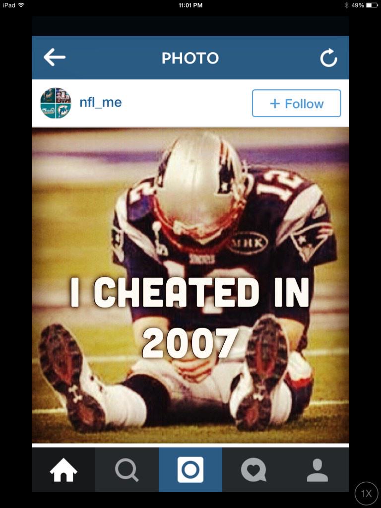 stevietire's tweet photo. And again in 2014!!!! #Cheatriots #CheatNation http://t.co/USAYx89Jct