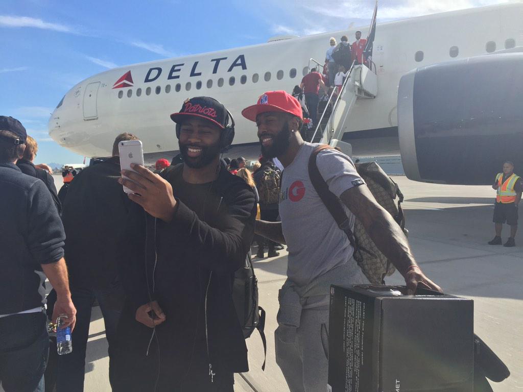 Patriots's tweet photo. One last selfie... http://t.co/VY4RGSzxwh