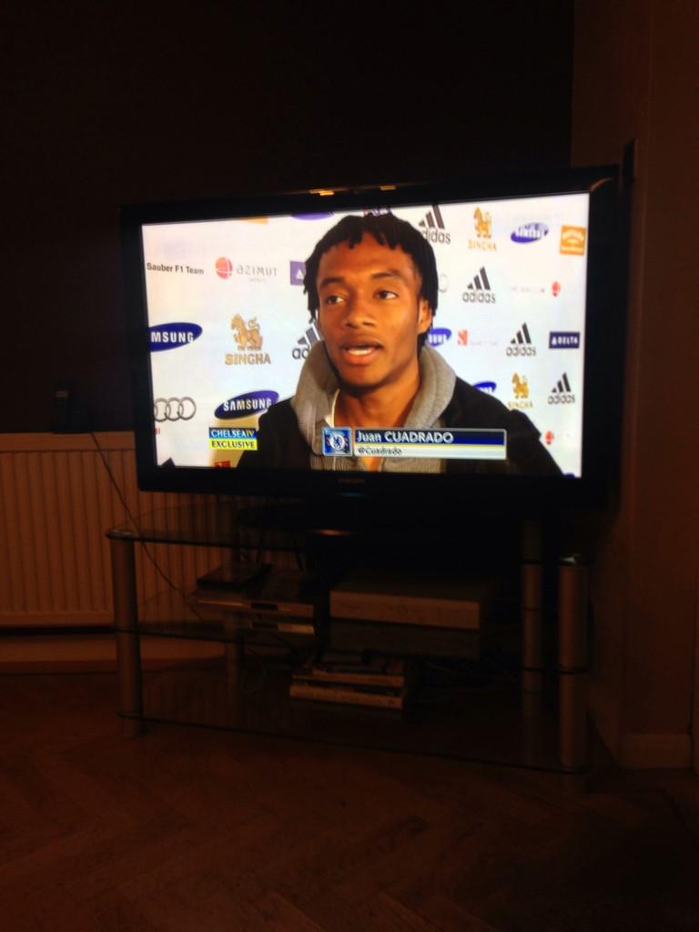 ChelseaNewsID's tweet image. Chelsea Tv konfirmasi kepindahan Juan Cuadrado. #CFC