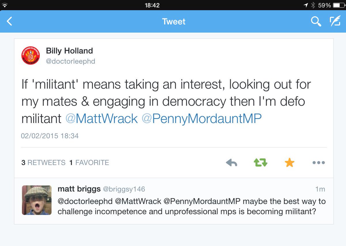 Matt Wrack tweet media