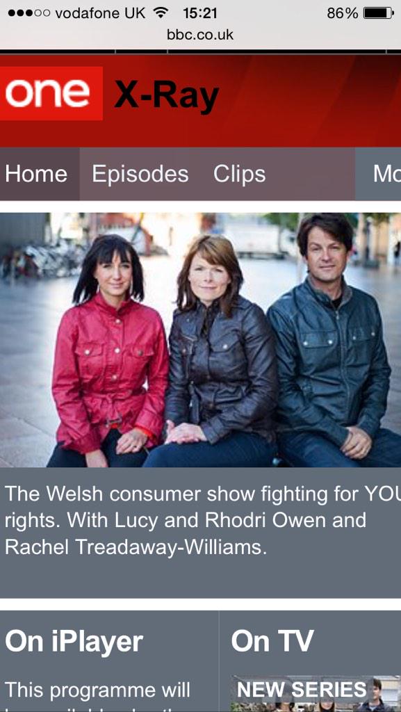 Only half an hour until I disclose the truth behind detox products! Watch me on <a href="/BBCXRay/">BBC X-Ray Team</a> at 7.30pm BBC1 Wales