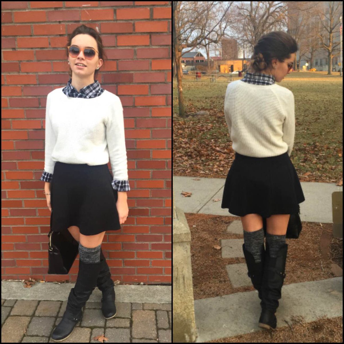 Carlos_Shoes's tweet image. #FabLook alert: @eeleganceblog’s #ootd w/ #overthekneesocks &amp;amp; #CarlosSantana WHITNEY #otkboots!effortlesseleganceblog.com/2015/02/01/pla…