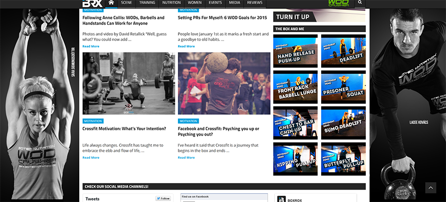 THEBOXANDME's tweet photo. @BOXROXmedia got a new website! Guess who is on the main page? #crossfit #theboxandme #movementdemos #fitness http://t.co/QFq2qoDHCd