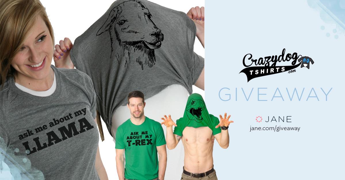 janedeals's tweet photo. @janedeals + @crazydogtshirts #Giveaway = $300 gift card, $100 Amazon, $100 eBay. Enter @ http://t.co/Mo58GhYnfF http://t.co/P4vXUY3sd2