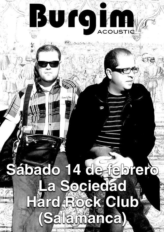 movingtickets's tweet photo. #yadisponibles Entradas Burgim 14FEB en @LASOCIEDADROCK #Salamanca ➡ http://t.co/oFxmPo8XFt http://t.co/4306KEHaWn