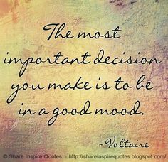 TopPinterestPin's tweet image. The most important decision you make is to in a good mood. #Quote

ift.tt/1CT6y7k ... #PinOfTheDay