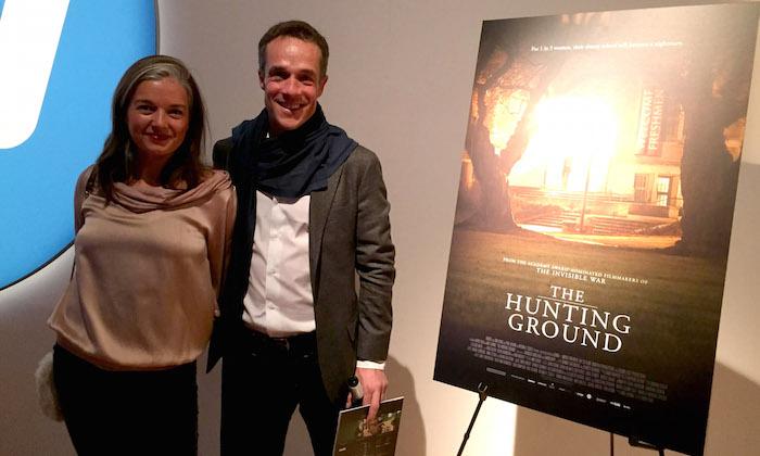 ErolFoundation's tweet photo. Erol co-founders at Sundance as Executive Producers of the acclaimed documentary, "The Hunting Ground" by @rocofilms http://t.co/Iv8TCOc17j