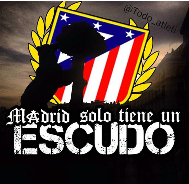 Todo_atleti's tweet photo. ¡EN MADRID SOLO UN COLOR, ROJIBLANCO DE CORAZON! http://t.co/7mbY1V29sJ