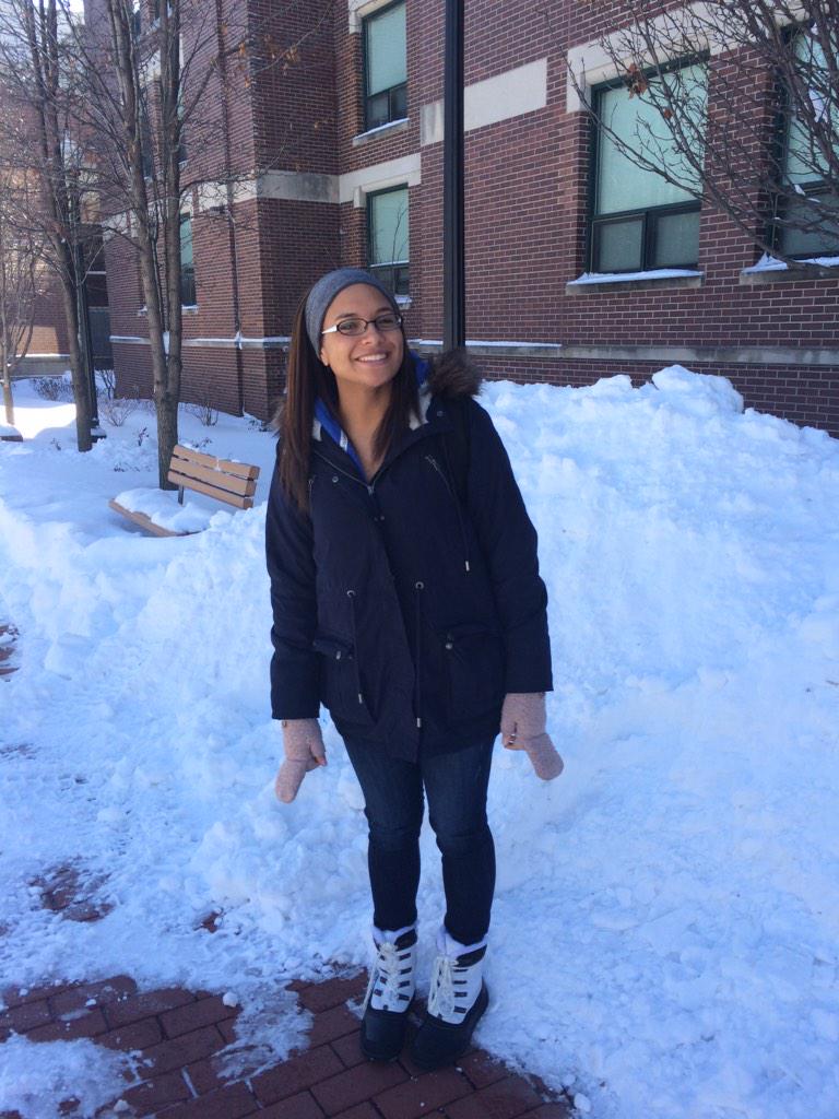 Santanna_P's tweet photo. Because school is canceled and I've never seen so much snow⛄️❄️ http://t.co/xN2Zkjcu2O