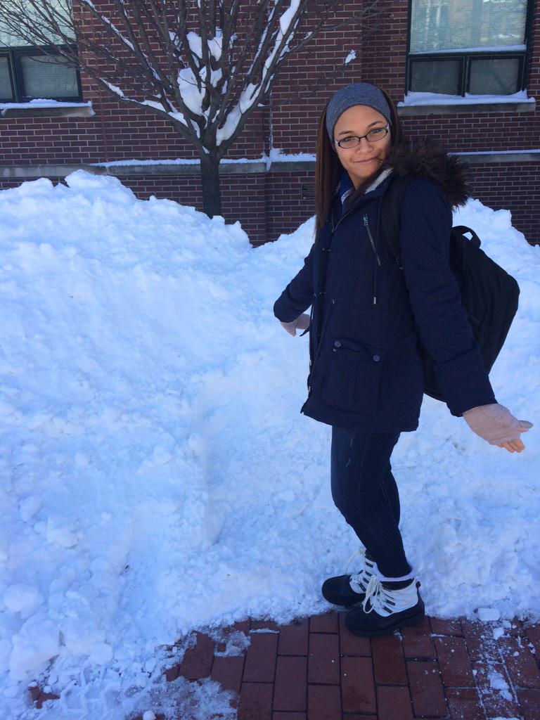 Santanna_P's tweet photo. Because school is canceled and I've never seen so much snow⛄️❄️ http://t.co/xN2Zkjcu2O