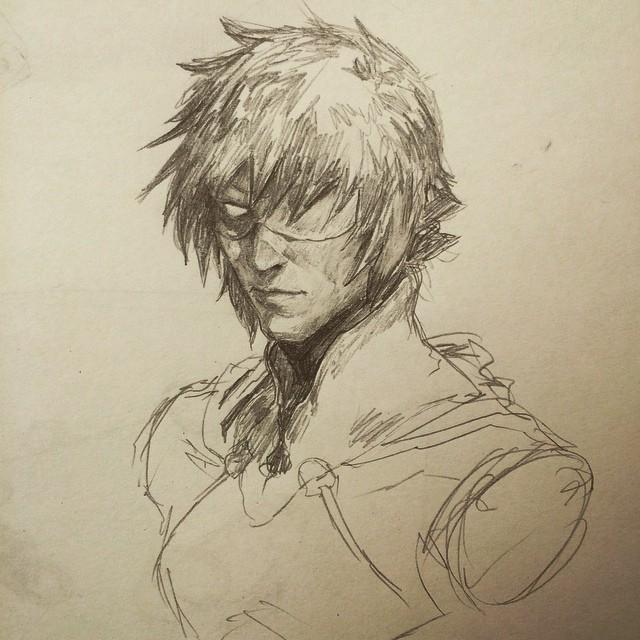 DaveRapoza's tweet image. Nebula sketch, from my comic 'StarVeil' #starveil #nebula daverapoza.com