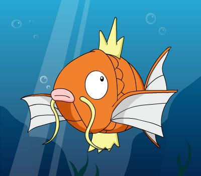 FunnyPokemon's tweet photo. Let's get this picture of a Magikarp 1000 Retweets: http://t.co/Y3uMRBjyjy