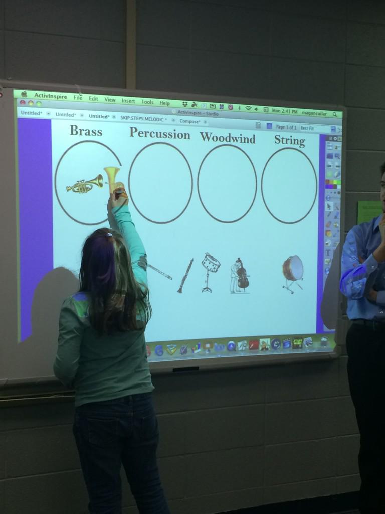 NATCHERMUSIC's tweet image. Instrument families in 2nd grade. #technologyinmusic #categorizing #higherlevelthinking