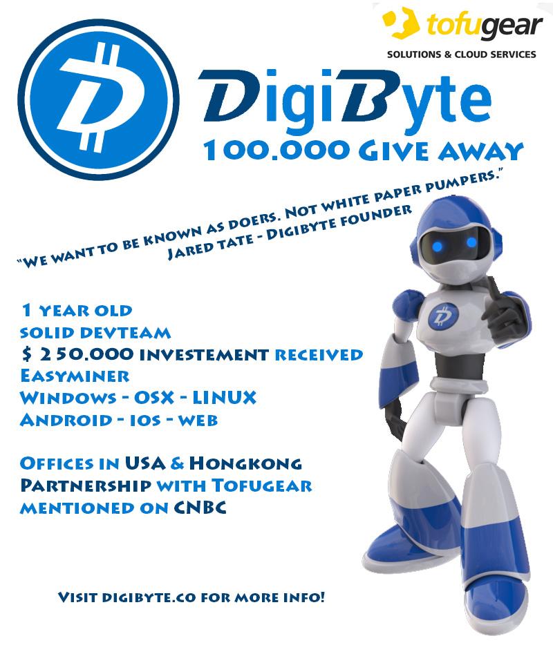 Dennahz's tweet photo. 100K $DGB giveaway!
1RETWEET!(At least 50 times)
2REGISTER @ http://t.co/EhAW9BL2yk
Winner picked@ 3 FEB 1PMCET http://t.co/JZs1T6Yjej