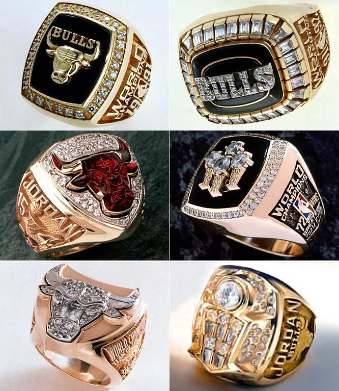 Bulls Nation on Twitter: "All six of Jordan's Championship rings. #MJMondays / Twitter
