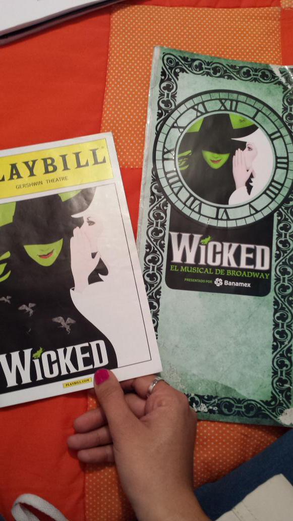 @WICKED_Musical my absolute favorite! :) <3 #Wicked #wickedMexico #WickedSwag Ü im coming back to nyc to see it again