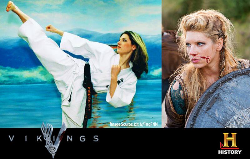 Katheryn Winnick Taekwondo