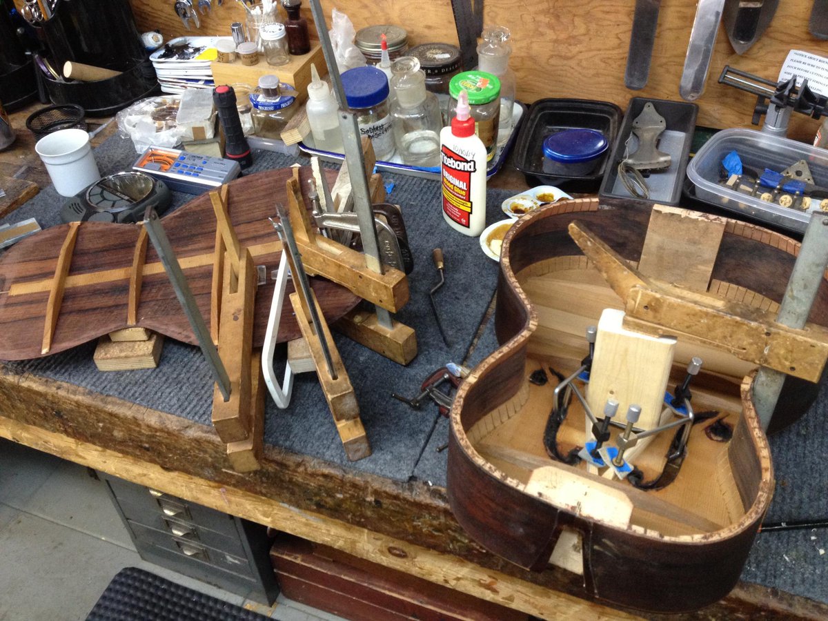 RetrofretGuitar's tweet photo. Follow along on Facebook as Kristin brings this old #Weymann #acousticguitar back to life. http://t.co/FnJ5RpdjbD http://t.co/Kk1zoJfq9g
