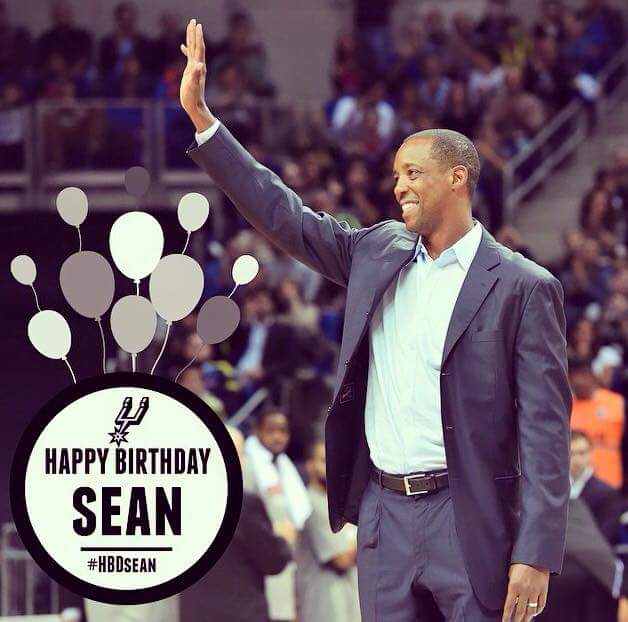   Happy birthday Sean Elliott 