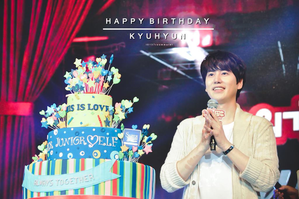 Happy birthday to Cho Kyuhyun & all Kyuhyun RPs! Longlife & Stay handsome   -hyeu 