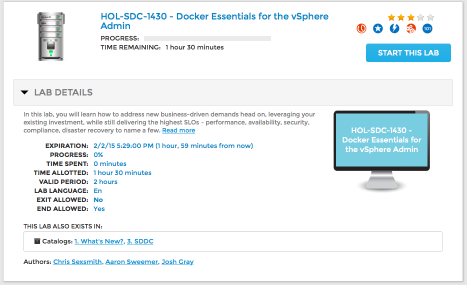 VMwareHOL tweet picture