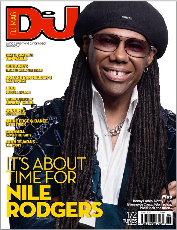 Wearing <a href="/CGarveyDesigner/">Claire Garvey</a> Check <a href="/DJmag/">DJ Mag</a> USA this month with the legend <a href="/nilerodgers/">Nile Rodgers</a> on the cover! Cover story "