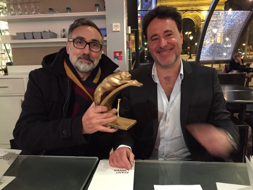 #LeBonDieuLeFilm, prix du scénario aux #Lumiere2015, prix de la presse étrangère en France / joie !