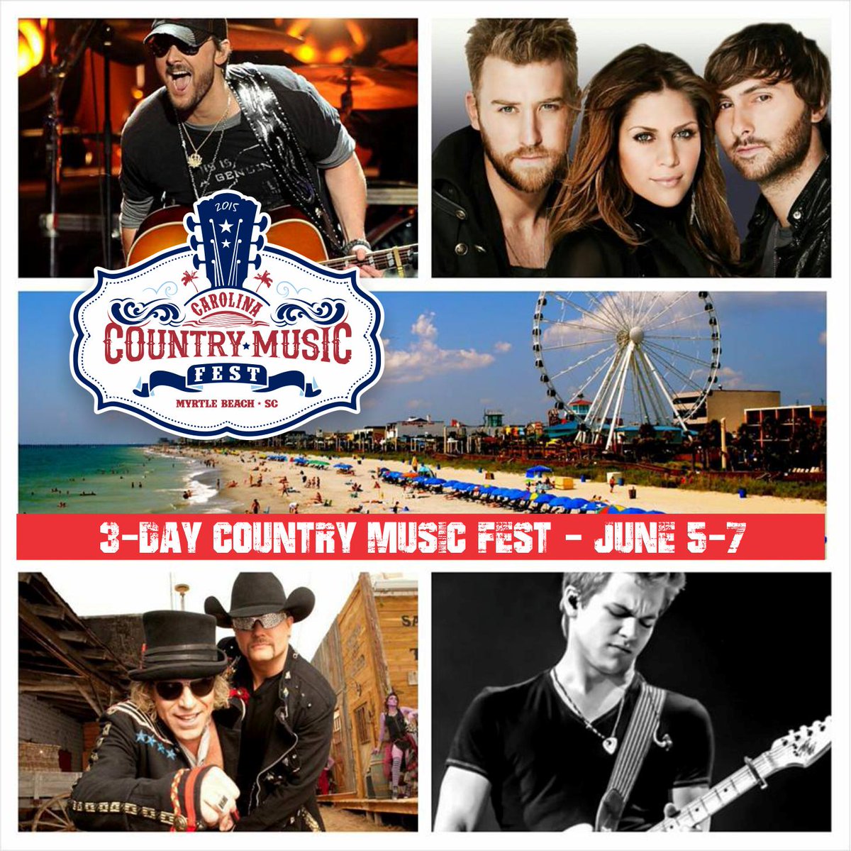 CCMFLive's tweet photo. RT &amp; you could win a pair of tickets! 3Day Country Music Fest-Myrtle Beach, SC-June 5-7! http://t.co/IFeA7ATidm