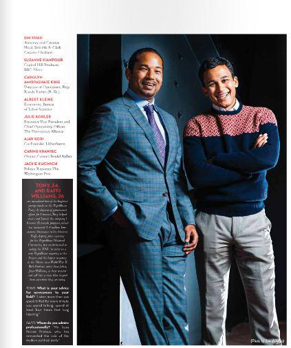 Juan Williams On Twitter Proud To See My Sons Tony Williams Raffiwilliams Highlighted By Washingtonlife For Their Youngandguestlist Http T Co Cqugm8wg44