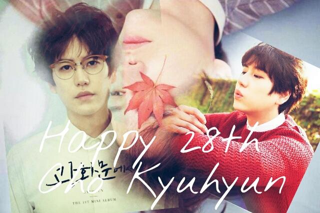 Hyaaaa~~~ happy bday tuan Cho Kyuhyun :***
Wish the best for you...
Saranghae      
