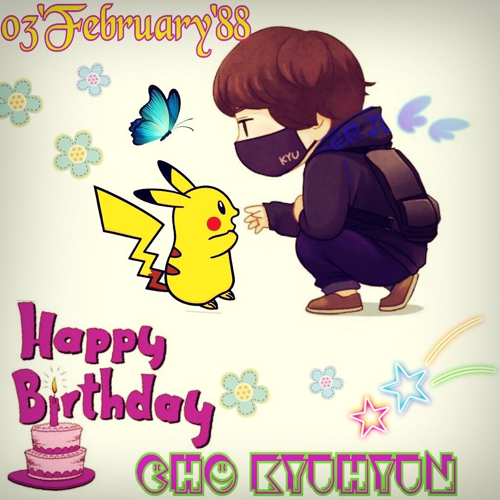Happy birthday cho kyuhyun 