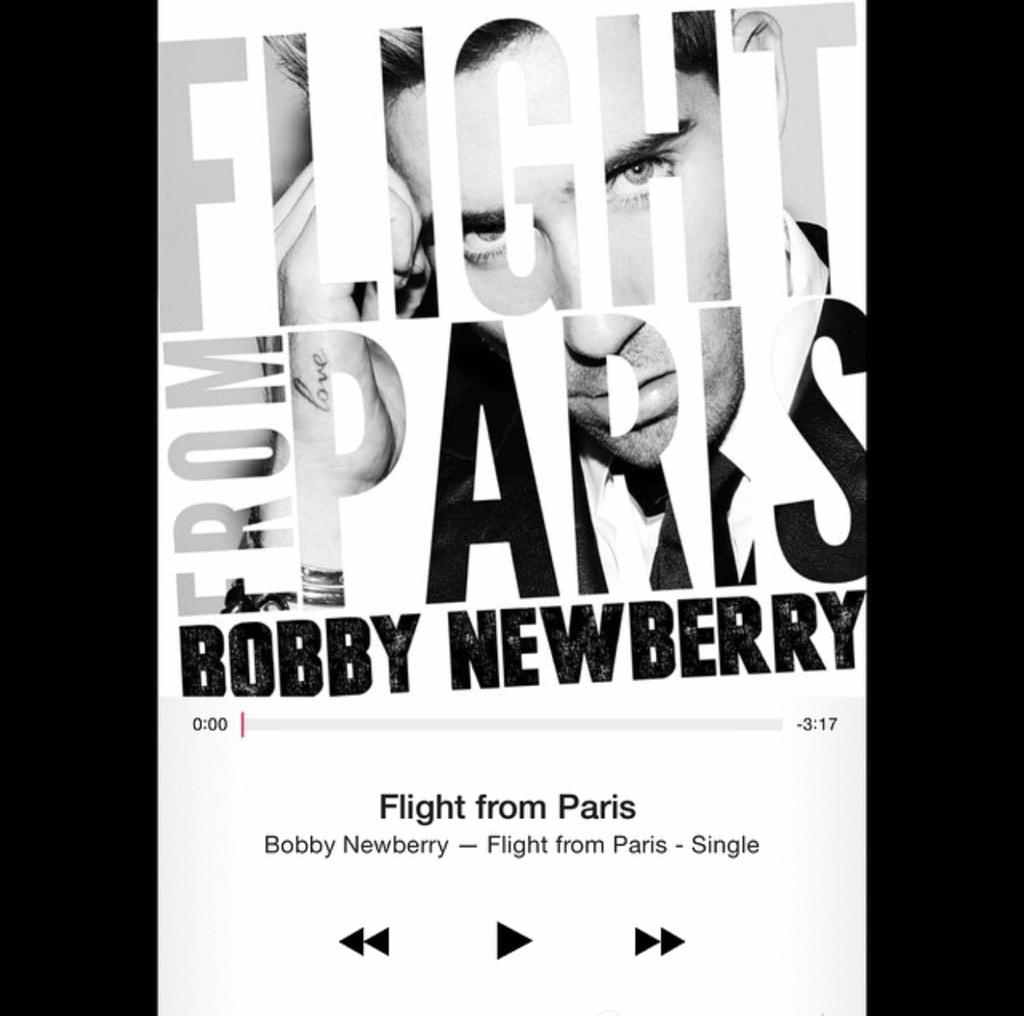 “<a href="/BobbyNewberry/">BOBBY NEWBERRY</a>: <a href="/LeahRemini/">Leah Remini</a> #flightfromparis is officially on iTunes please get it!!!! ” congrats!!