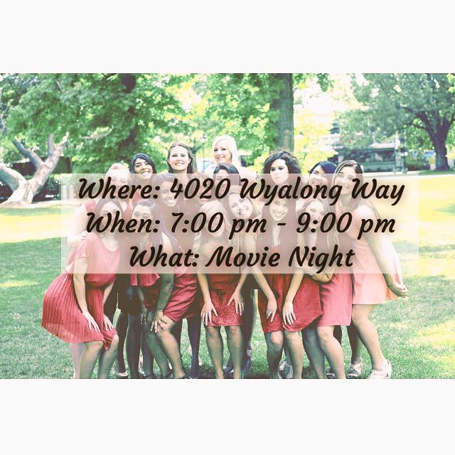 Come and meet the lovely ladies of Alpha Chi tomorrow at our second recruitment event! 💕 #SacStateRec15 #NewHornet