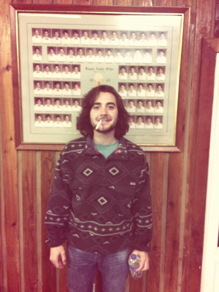 KappaAlpha_UL's tweet photo. Congratulations on receiving the Brother of the Month award Zander Smith. Keep up the good work. @wildmanzan http://t.co/P6bczC19f6