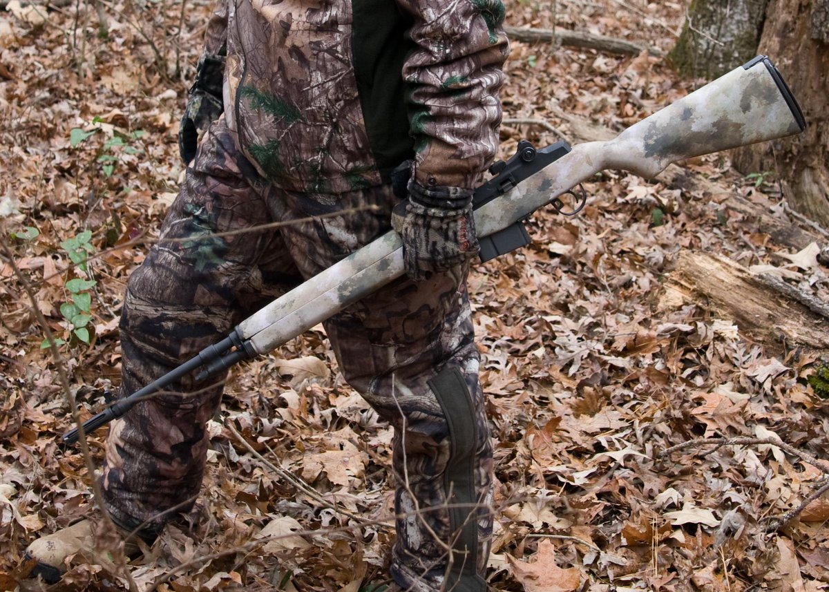 100% carbon fiber rifle stock.  Lighten up your load while you're scouting for those deer....