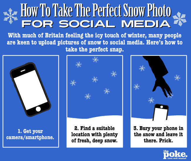 How to take the perfect snow photo for social media  thepoke.co.uk/2015/02/03/tak…
