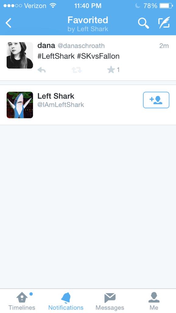 danaschroath's tweet image. Guys we're getting somewhere #LeftShark #SKvsFallon