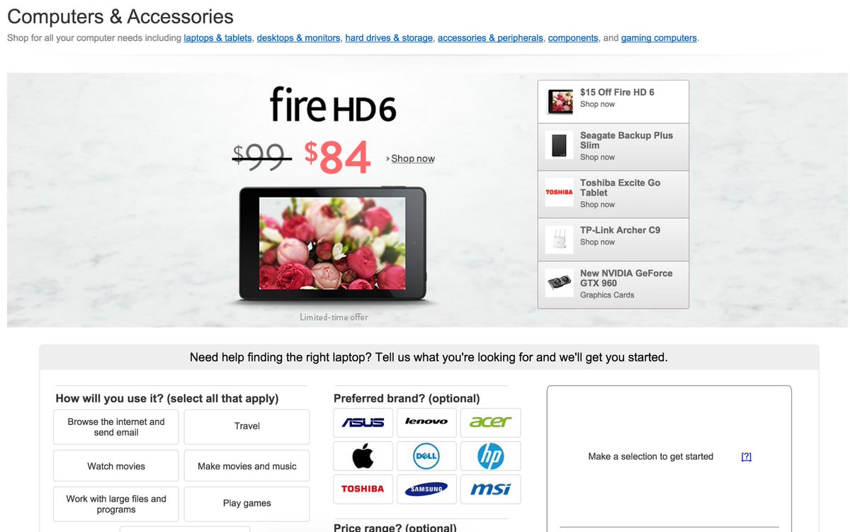 AmazonTC's tweet image. Computers &amp;amp; Accessories 

amzn.to/16cwXjQ