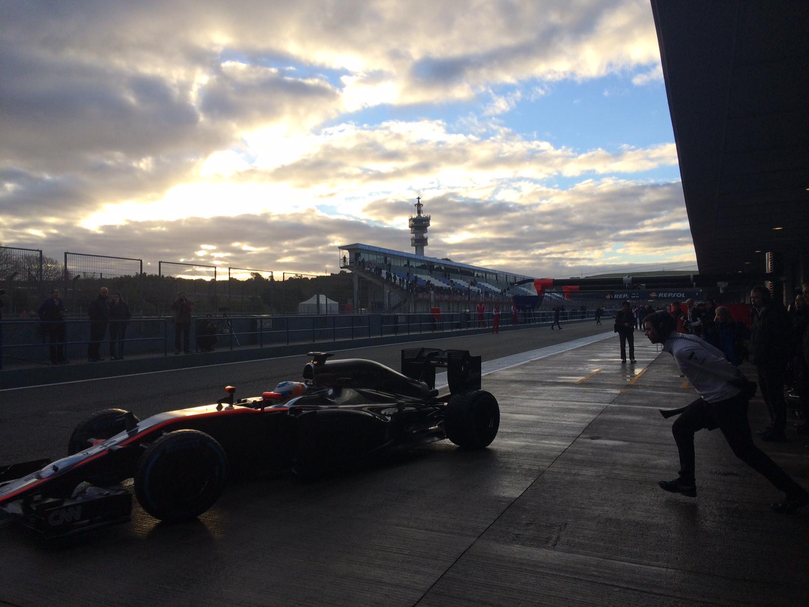 Imagen del McLaren ...
