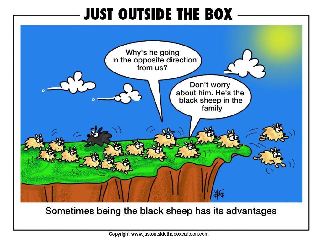 RONALD M BAUM MD on Twitter: "@kevinmd Doctors are like lemmings jumping off  a cliff. There need to be more black sheep in that family!!!  http://t.co/bHaaq5X4FE"