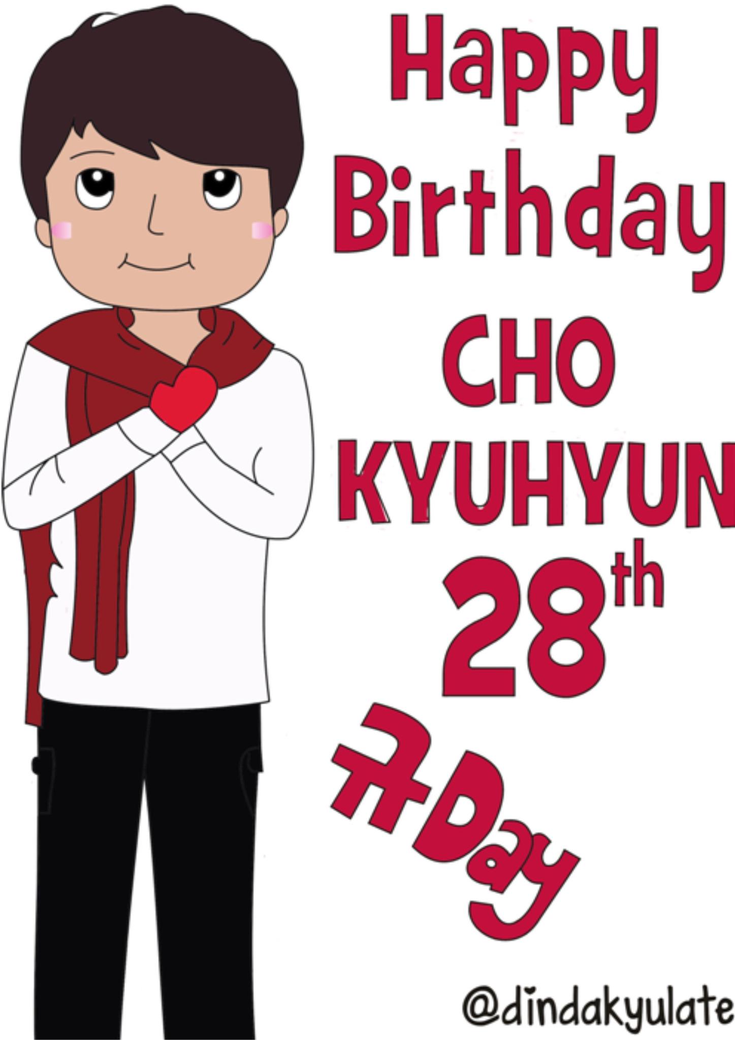 I made this for you. But it\s so absrd -_- :D 
Happy Birthday Cho Kyuhyun :*  