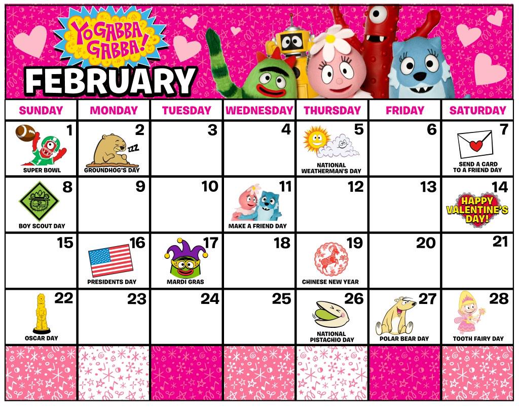 Yo Gabba Gabba! on X: HAPPY BIRTHDAY to all of our MARCH Gabba fans and  parents! Print out this Gabba calendar to count down this month!   / X