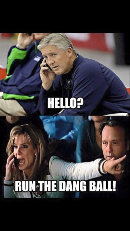 caraworkman's tweet photo. Where was Leigh Ann Tuohy when you need her? #SuperBowl #PoorSeahawks http://t.co/IRpSr8DrOi